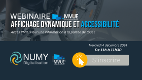 Affichage dynamique et accessibilité